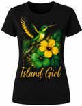 🇯🇲 Island Girl Hummingbird T-Shirt | Jamaica Collection