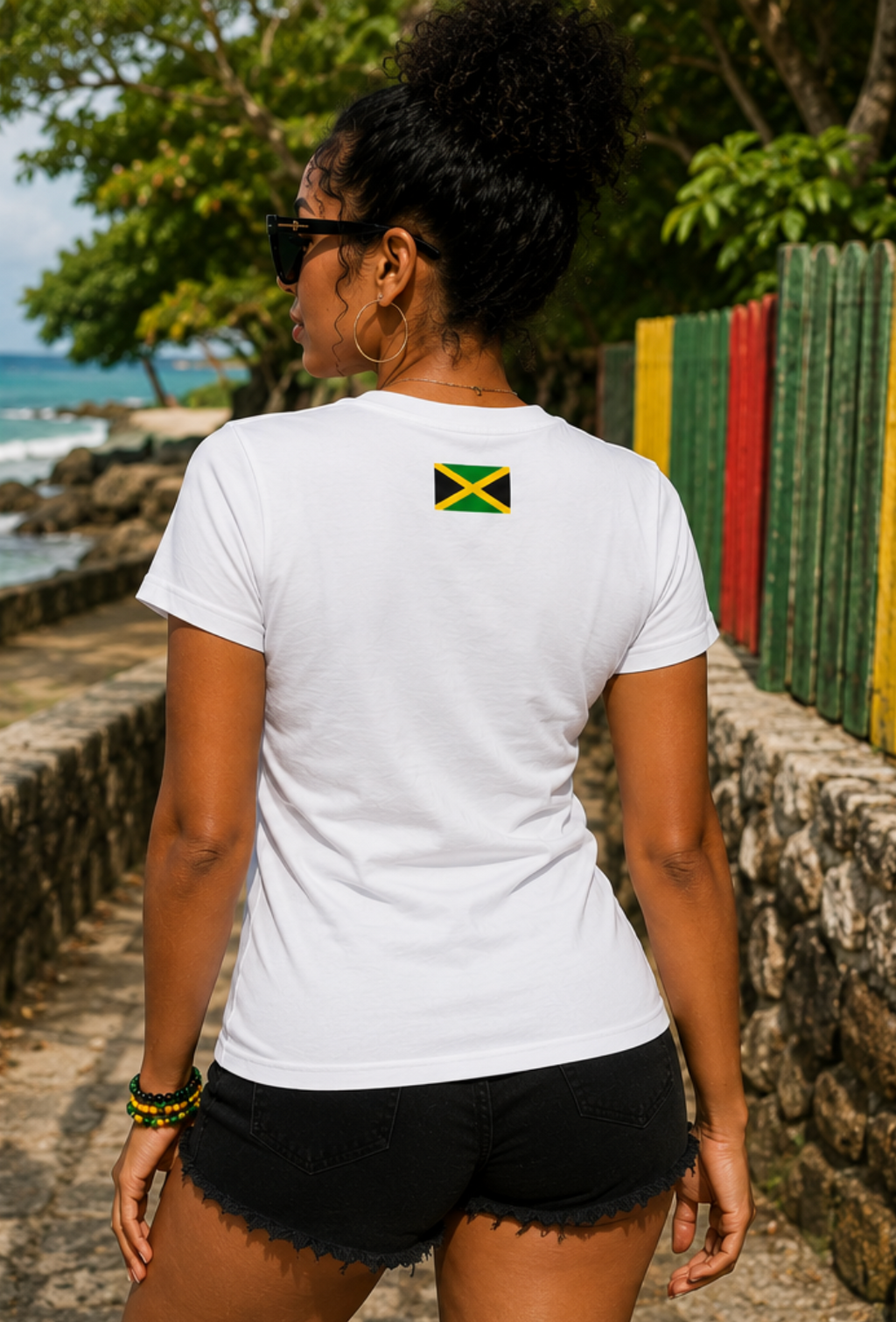 🇯🇲 Jamaica "Heritage" Script Tee | Jamaica Collection