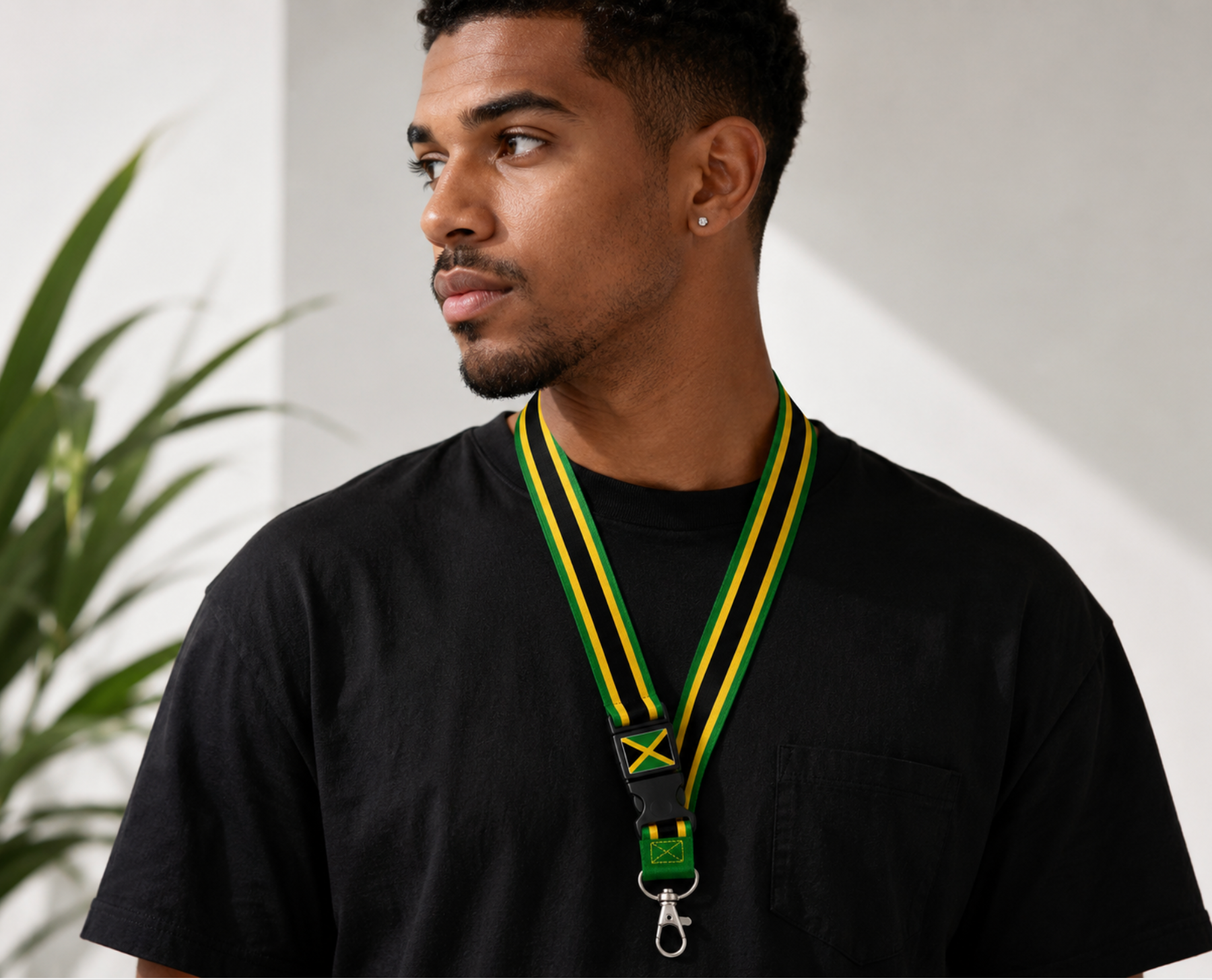 Jamaica Flag Lanyard | Premium 100cm